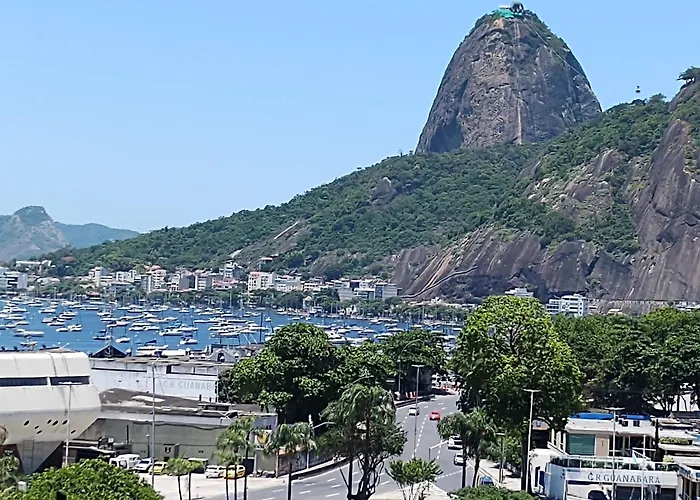 Kitnet com vista do Pão de Açúcar e Enseada de Botafogo Apartamento Rio de Janeiro