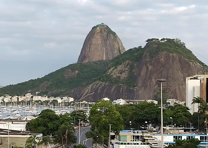 Kitnet com vista do Pão de Açúcar e Enseada de Botafogo Apartamento Rio de Janeiro